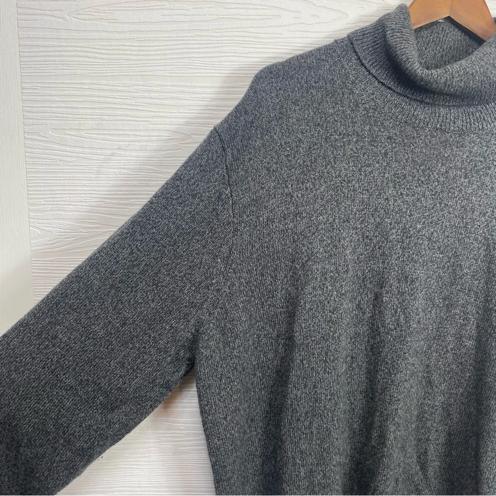 J. Crew Gray 100% Wool Sweater